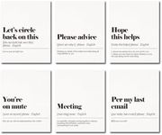 Funny Office Wall Posters for Work