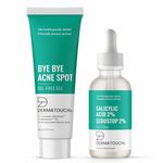 DERMATOUCH Acne Soothing Kit | For Acne & Acne Spots Reduction | For Blackheads Reduction | Specially For Acne Prone & Oily Skin | For Both Men & Women