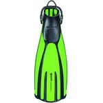 Mares Unisex's Fins Avanti Quattro Plus Flipper with Strap-Lime/LM, X-Large
