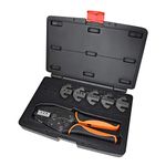 Astro Pneumatic Tool 9479 6-Piece Professional Deutsch Ratcheting Crimping Tool Set