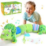 Toyzey Baby Toys 6-12 Months, Dinosaur Toys for Boys Baby Gifts 0-12 Months Baby Sensory Toys 0-12 Months Newborn Toys Boys Soft Toys Tummy Time Toys for Newborn Baby Gifts Christmas Infant Toys