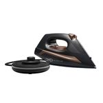 DMD Collective - Cordless Steam Iron with Ceramic Non-stick Soleplate 420ml Water-Tank and Variable Steam Function Continuous Steam for Home, Office, Travel, Lightweight 2800W