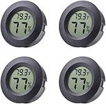 Veanic 4-Pack Mini Hygrometer Therm