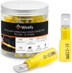 90 PCS Wirefy Male Spade Connectors