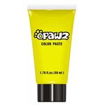 OPAWZ Color Paste - Glow in The Dark Pet Hair Dye for Dogs & Cats, Instant and Temporary Way to Add Colors to Your Pet Hair, Non-Toxic and Saturated Colors Which can Mixed it Easily 50ml (Yellow)
