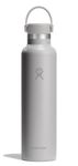 Hydro Flask Stainless Steel Standard Mouth Water Bottle with Flex Cap and Double-Wall Vacuum Insulation,Birch, 24 Ounces