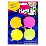 1,200 Plus Novelty Speech Bubble Sticky Notes-Speech Bubbles Flags Stik-ie Notes Neon Colours