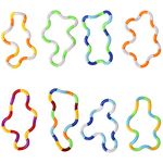 Tangles Fidget Toys,Multicolor Twisty Fidget Toys for Adults,Boys,Girls for Relaxation (Eight Colors)