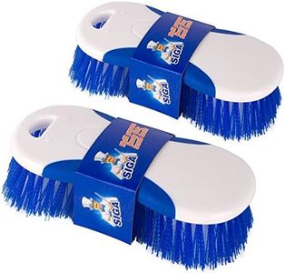 MR.SIGA Multi Purpose Heavy Duty Scrub Brush - Pack of 2