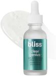 Bliss Clear Genius Clarifying Overnight Liquid Peel - 1 Fl Oz - Clear Pores & Exfoliate Skin - Non-Irritating - Clean - Vegan & Cruelty-Free