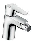 Hansgrohe 71235000 mysport Bidet Mixer Tap with Drainage Fitting Chrome Pull