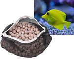 Aquarium Bacteria Ball Fish Tank Water Filter Biochemical Ball Filtration Media Water Quality Stabilizer Nitrifying Bacteria House for Freshwater and Saltwater