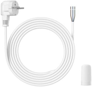 Reolink Prise d'alimentation, Uniquement pour Elite Floodlight WiFi, Câble d'alimentation et Adaptateur de 20ft/6m, Résistant aux Intempéries, Installation Facile, RLA-PP1