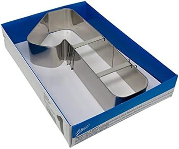 Ateco Large Number 1 Stainless Steel Cookie Cutter, 5 Inch Size