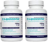 Lipozene Weight Loss Pills (2 Bottles with 120 Capsules Mega Bottle Bundle)