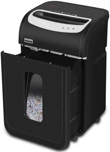 VidaTeco 25-Sheet Paper Shredder for Home Office Heavy Duty Cross Cut Paper Shredder for Home Office,Document Shredding Machine with 58dB,Shred CD/Card with 7.9-Gal Bin,AUTO Jam Proof