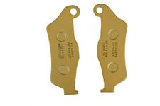 NIKAVI GDP24 Gold Series Brake Disc Pad Compatible for Bajaj Pulsar (All Models) / Yamaha FAZER25,FZ25,YZF R15 VER 3.0