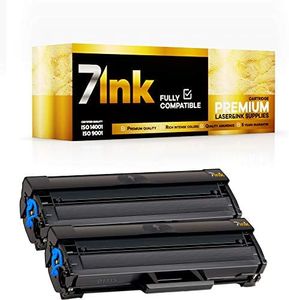 Pack de 2 Cartuchos de tóner compatibles como Repuesto para Samsung MLT-D111S/ELS D111S para Samsung Xpress SL-M2026 SL-M2026W SL-M2070 SL-M2070FW SL-M2070W SL-M2020 SL-M2020W SL-M2022