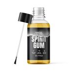 Professional Grade Spirit Gum Adhesive for Face - SFX Face Makeup Glue for Halloween, Cosplay, and More - Cruelty-Free Vegan-Friendly Face Glue for Costume - 50 ml - Splashes & Spills