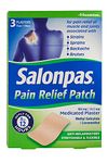 Salonpas Pain Relief Patch - 3 pack - Medicated Plaster for Joint & Muscle Pain