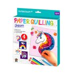 C.S. Kids DIY Quilling Arts & Crafts Gifts Unicorn| 3D Paper Quilling Design Kits for Kids, Make Your Own Paper Art (Strips & Tools Included)