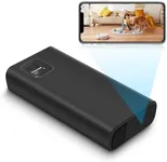 Zygnatek 4K HD Home Security Camera with Night Vision Motion Detection, Mini Indoor/Outdoor Surveillance Camera, 10000mAh Power Bank 64GB SD Card Included, Gravity Sensor, No Internet Required
