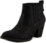 Carlos by Carlos Santana Women's Daisy Ankle Boot black 6.5 Medium US