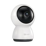 winees Pet Camera 2K Indoor Camera, 360°PTZ WiFi Baby Monitor Camera, Clear IR Night Vision, Motion Detection, Two-Way Audio, Smart Tracking, Home Security Camera Works with Alexa