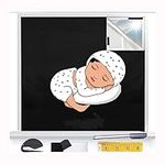 DDMMZZ 300*145CM Black Out Blinds Stick On,Portable Blackout Blinds,Blackout Blinds Stick On,Temporary Blackout Material 100% Blackout No Drill Easy To Stick On Window for Nursery Bedroom and Travel