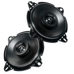 GoMechanic Sonus 4 Inch Car Speaker | Component Speaker for Car | 260 Watt 2-Way Coaxial Music System | 600W Max Output High-Power Car Stereo | Speaker for Cars & SUVs | Black