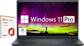 Dell Inspiron Newest Touch Screen Laptop Computer, 15.6" FHD Touchscreen Laptop 32GB RAM 1TB SSD, Intel Core i5-1155G7 Processor, Windows 11 Pro Laptop with Microsoft Office Lifetime License, Black