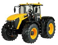 Britains 1:32 JCB 8330 Fastrac Tractor Toy, Collectable Farm Toy Tractor Compatible with all 1:32 Scale Farm Toys, Suitable for Collectors & Children from 3 Years