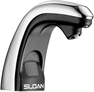 Sloan Valve ESD-250 Battery Powered Sensor Activated Electronic Soap Dispenser, Chrome/Black