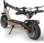 ECOROAD Electric Scooter, 32 Miles & 25MPH, 264lbs Capacity, 10" Pneumatic Tires, 750W Motor, Foldable Commuter Scooter for Adults with Forged Folding System & Anti-Rust Deck