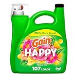 Gain Liquid Laundry Detergent, Happ