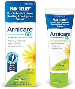 Boiron Arnicare Gel for Soothing Relief of Joint Pain, Muscle Pain, Muscle Soreness, and Swelling from Bruises or Injury - Non-greasy and Fragrance-Free - 2.6 oz