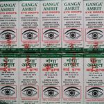 AYURVEDIC Ganga Amrit Eye Drop (25 ml)-Set of 10 Pieces, Multi