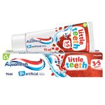 Aquafresh Little Teeth Toothpaste 3-5 years, Kids Toothpaste, Gently Strengthens and Protects Little Teeth, 75 ml