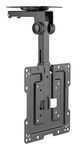 Beetronic 19 to 43" TV Ceiling Mount Bracket Fold Up Down Away Flip Sloping Loft Roof