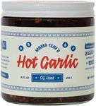 Mama Teav's Hot Garlic Chili – 6oz Flavor-Infused Sauce with Grapeseed Oil – Gluten-Free, Vegan, All-Natural – Mildly Spicy & Savory Condiment Perfect for Health-Conscious Cooking