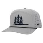 SixHats 7 Panel Tree Snapback Hat | Waterproof & Sweatproof | Available in 3 Sizes | Hats for a Cause (CA/US, Alpha, X-Small, Small, Grey)