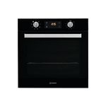 Indesit Aria Electric Fan Single Oven - Black