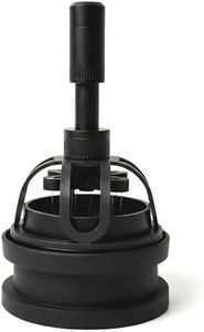 WDT Tool for Espresso,Wirsh 58mm Espresso Distribution Tool with Pressure-Activated Stirring,Adjustable Depth Coffee Stirrer,0.25mmx10 Needles, Magnetic Base&Dosing Funnel for Barista,Agora