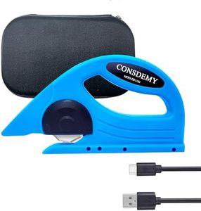 Cordless Electric Scissors,4V High-speed Electric Cardboard Cutter,Carpet Cutter with Safety Lock,Rotary Cutter for Fabric,Packages Leather,Paper