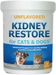 Kidney Restore Cats & Dogs Unflavored for Supporting Normal Kidney Function, Creatinine, Pet Renal Kidney Health Supplement Felines Canines