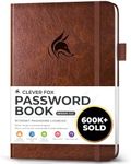 Clever Fox Password Book with alpha