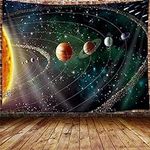 Outer Space Planets Small Tapestry 