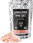 Soeos Himalayan Pink Salt 2lbs, Course Grain, Natural Pure Rock Salt, Gourmet Pure Crystal Pink Salt, Pink Salt for Grinder and Salt Mills, Pink Sea Salt, Himalayan Salt Bulk, Hymalayan.