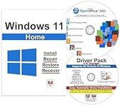 Windows 11 Home Compatible 64 DVD w