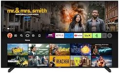 Finlux MU24F 65 inch, 4K HDR Fire TV, Freeview Play, Netflix, YouTube, Prime Video, Disney+, Now TV, TNT Sports, Alexa, Dolby Atmos, Dolby Vision, DTS Virtual X, DTS HD, Motion Flow, Micro Dimming